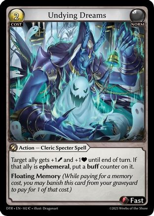 Undying Dreams (102) - Distorted Reflections Foil - The Grand Archivist