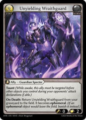 Unyielding Wraithguard (104) - Distorted Reflections Foil