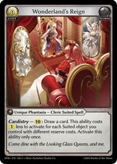 Wonderland's Reign (106) - Distorted Reflections Foil - The Grand Archivist