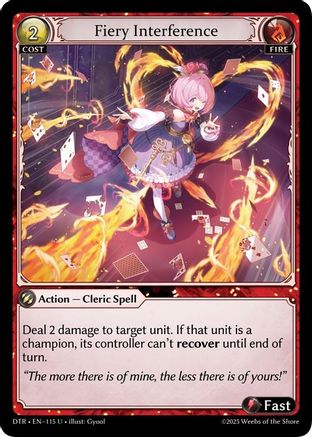 Fiery Interference (115) - Distorted Reflections - The Grand Archivist