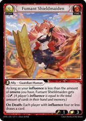 Fumant Shieldmaiden (121) - Distorted Reflections Foil - The Grand Archivist