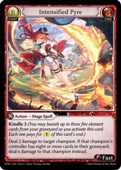 Intensified Pyre (126) - Distorted Reflections Foil