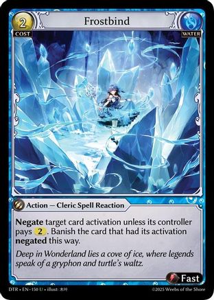 Frostbind (150) - Distorted Reflections Foil - The Grand Archivist