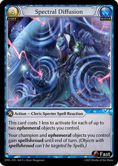 Spectral Diffusion (164) - Distorted Reflections Foil