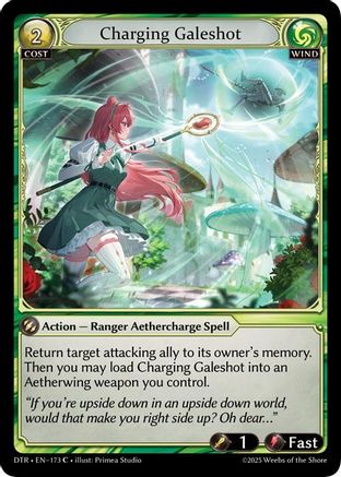 Charging Galeshot (173) - Distorted Reflections Foil