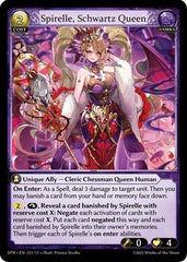 Spirelle, Schwartz Queen (221) - Distorted Reflections Foil