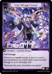 Ciel, Mirage's Grave (5) - Distorted Reflections Starter Decks