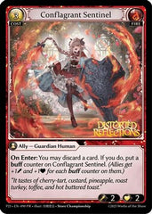 Conflagrant Sentinel (090) - Promotional Cards Foil