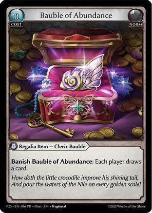 Bauble of Abundance (096) (096) - Promotional Cards Foil