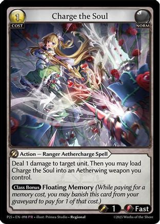Charge the Soul (098) - Promotional Cards