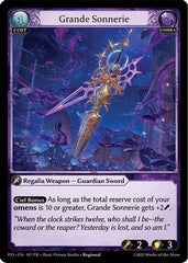 Grande Sonnerie (107) - Promotional Cards Foil
