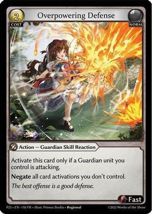 Overpowering Defense (118) - Promotional Cards