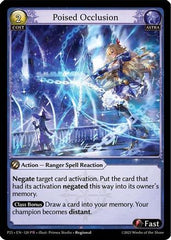 Poised Occlusion (120) - Promotional Cards