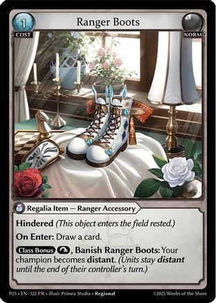 Ranger Boots (122) - Promotional Cards