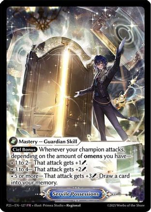 Servile Possessions (127) - Promotional Cards Foil