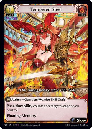 Tempered Steel (089) - Promotional Cards Foil