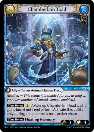 Chamberlain Toad (106) - Phantom Monarchs Foil