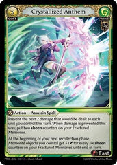 Crystallized Anthem (140) - Phantom Monarchs Foil