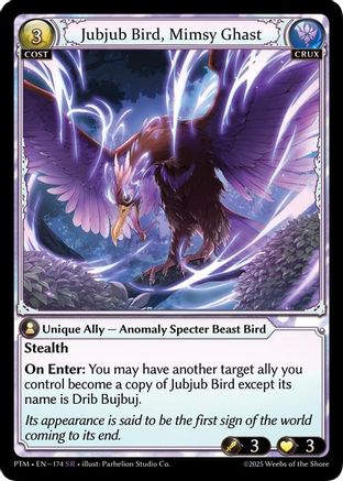 Jubjub Bird, Mimsy Ghast (174) - Phantom Monarchs