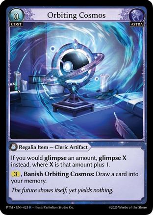 Orbiting Cosmos (023) - Phantom Monarchs Foil