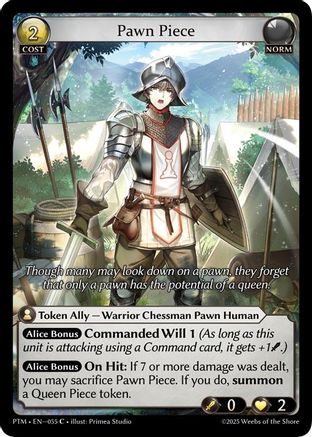 Pawn Piece (055) - Phantom Monarchs Foil