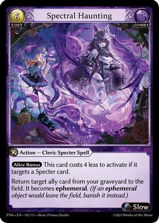 Spectral Haunting (192) - Phantom Monarchs Foil