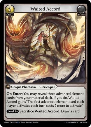 Waited Accord (075) - Phantom Monarchs Foil