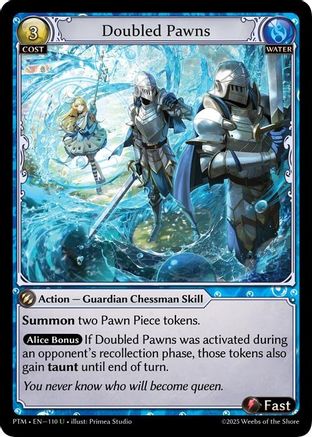 Doubled Pawns (Curio Foil) (110) - Phantom Monarchs Foil