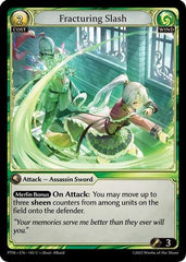 Fracturing Slash (Curio Foil) (145) - Phantom Monarchs Foil