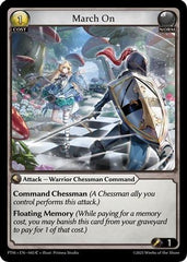 March On (Curio Foil) (045) - Phantom Monarchs Foil