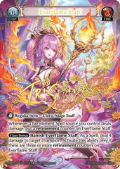 Everflame Staff (023) - Mortal Ambition Alter Edition Foil