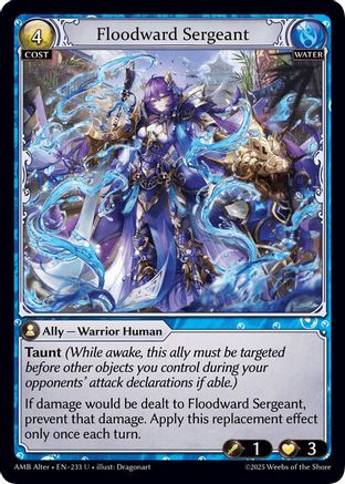 Floodward Sergeant (233) - Mortal Ambition Alter Edition