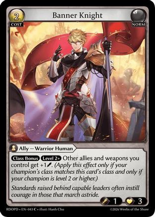 Banner Knight (043) - Radiant Origins Pantheon