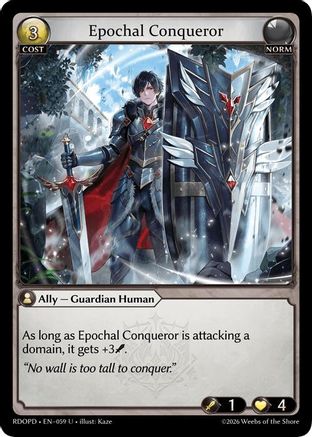 Epochal Conqueror (059) - Radiant Origins Pantheon
