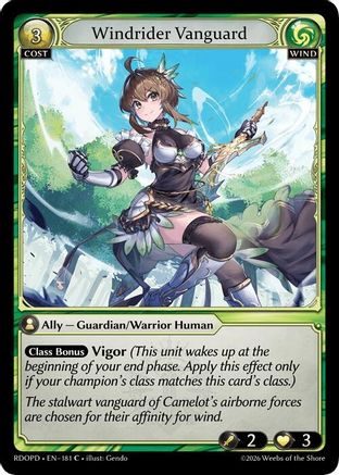 Windrider Vanguard (181) - Radiant Origins Pantheon