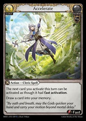 Accelerate (039) - Radiant Origins Foil