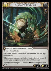 Alpha Philterbeast (042) - Radiant Origins Foil