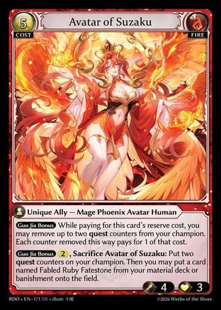 Avatar of Suzaku (171) - Radiant Origins