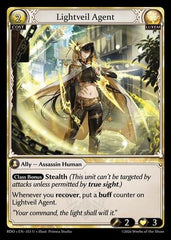 Lightveil Agent (353) - Radiant Origins Foil