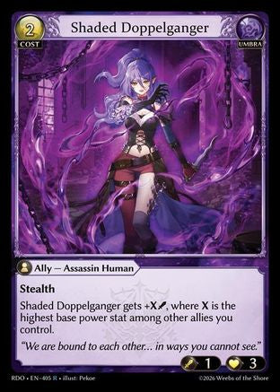 Shaded Doppelganger (405) - Radiant Origins Foil