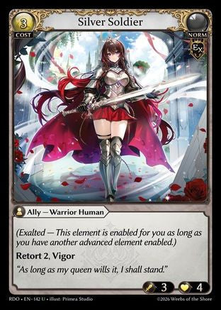 Silver Soldier (142) - Radiant Origins Foil