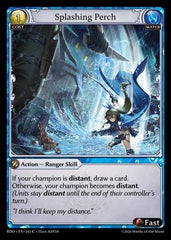 Splashing Perch (245) - Radiant Origins Foil