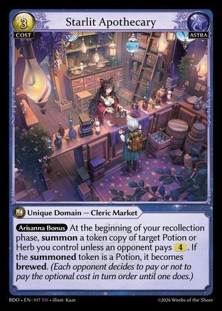 Starlit Apothecary (317) - Radiant Origins