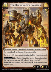 Tor, Realmwalker Colossus (370) - Radiant Origins