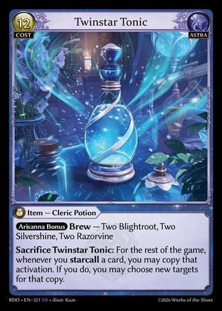Twinstar Tonic (321) - Radiant Origins