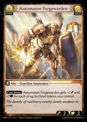 Automaton Forgewarden (Curio Foil) (362) - Radiant Origins Foil