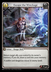 Escape the Wreckage (Curio Foil) (071) - Radiant Origins Foil
