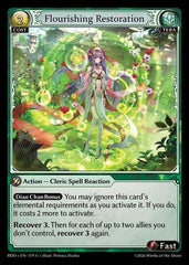 Flourishing Restoration (Curio Foil) (379) - Radiant Origins Foil