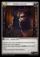 Hidden Secrets (Curio Foil) (090) - Radiant Origins Foil