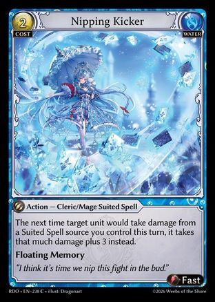 Nipping Kicker (Curio Foil) (238) - Radiant Origins Foil
